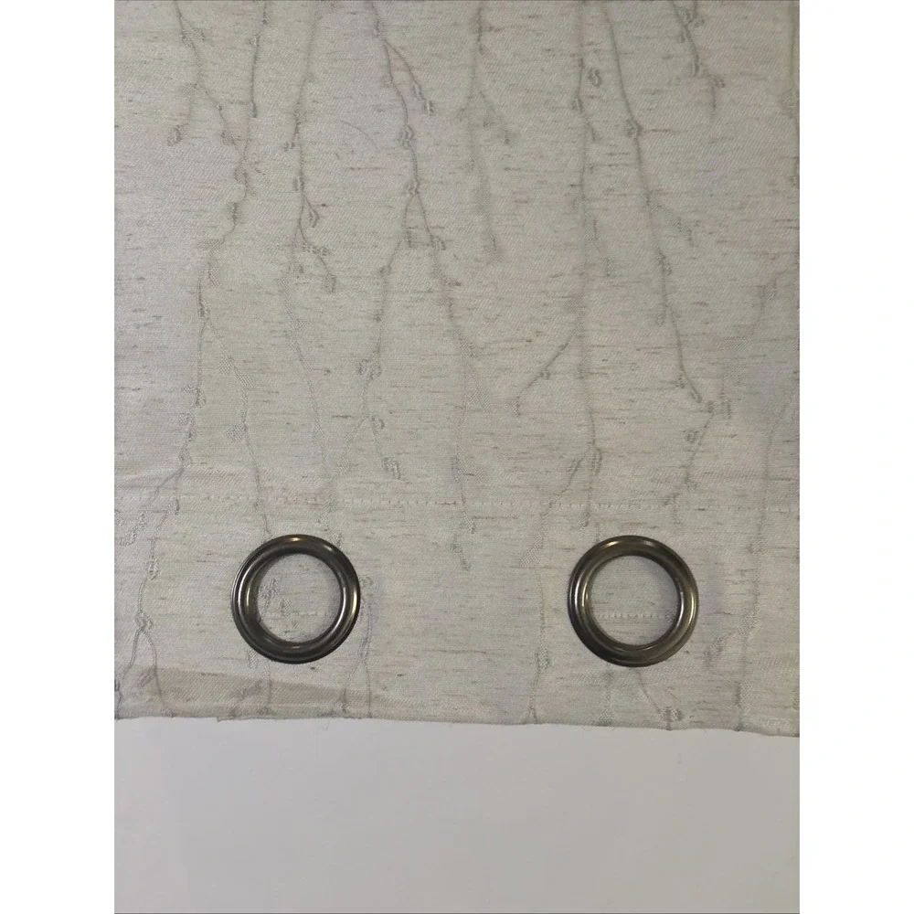MoD HoME 2 Window Panels Light Beigew/ Bronze Metal Grommets 38 X 84